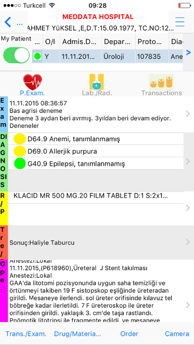 Screenshot #2 pour Meddata HIS Doctor