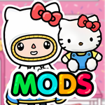 Hello Kitty Mods Toca World на пк