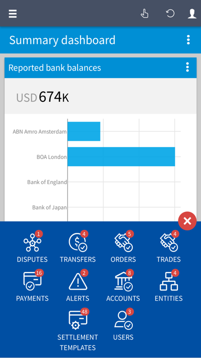 ION Treasury Anywhere Screenshot