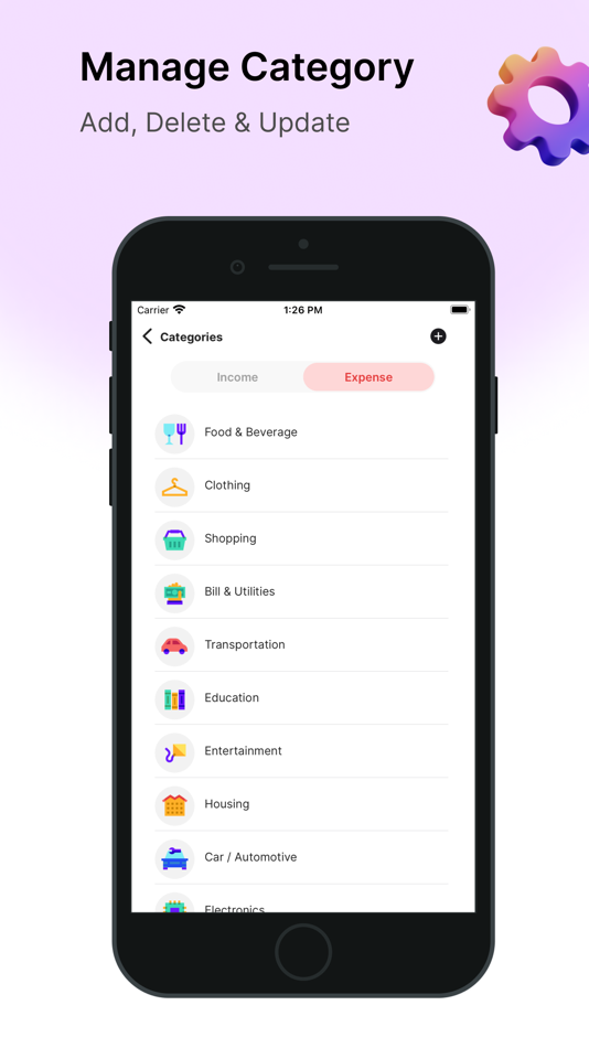 #8. Money Tracker: Expense Manager (iOS) بواسطة: Phearoth Phen
