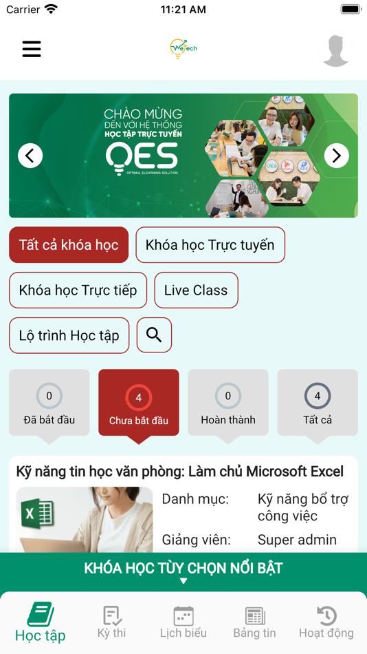 #4. WeLearning LMS (iOS) By: OES ONLINE TRAINING SERVICE JOINT STOCK COMPANY