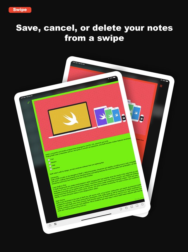 Simple note & list - YepNoteS Screenshot