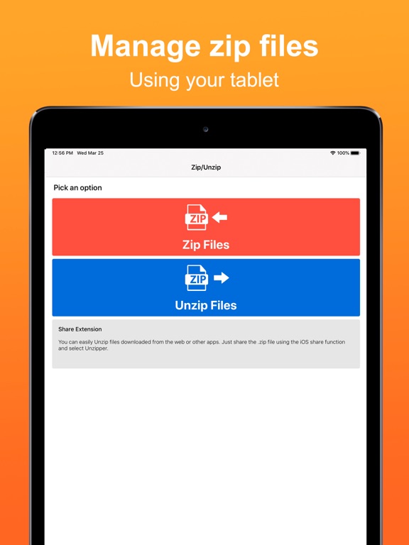 Screenshot #4 pour Unzipper: Zip File Viewer