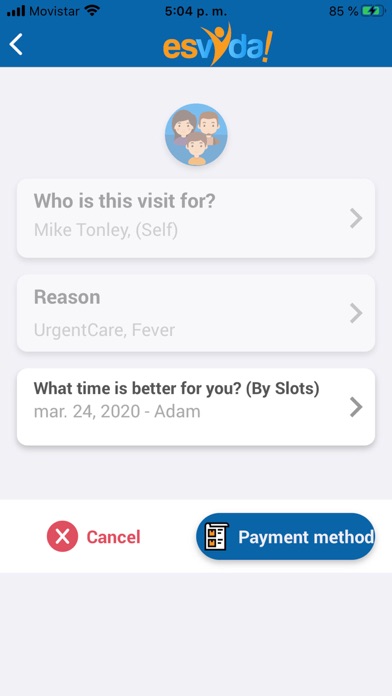App screenshot