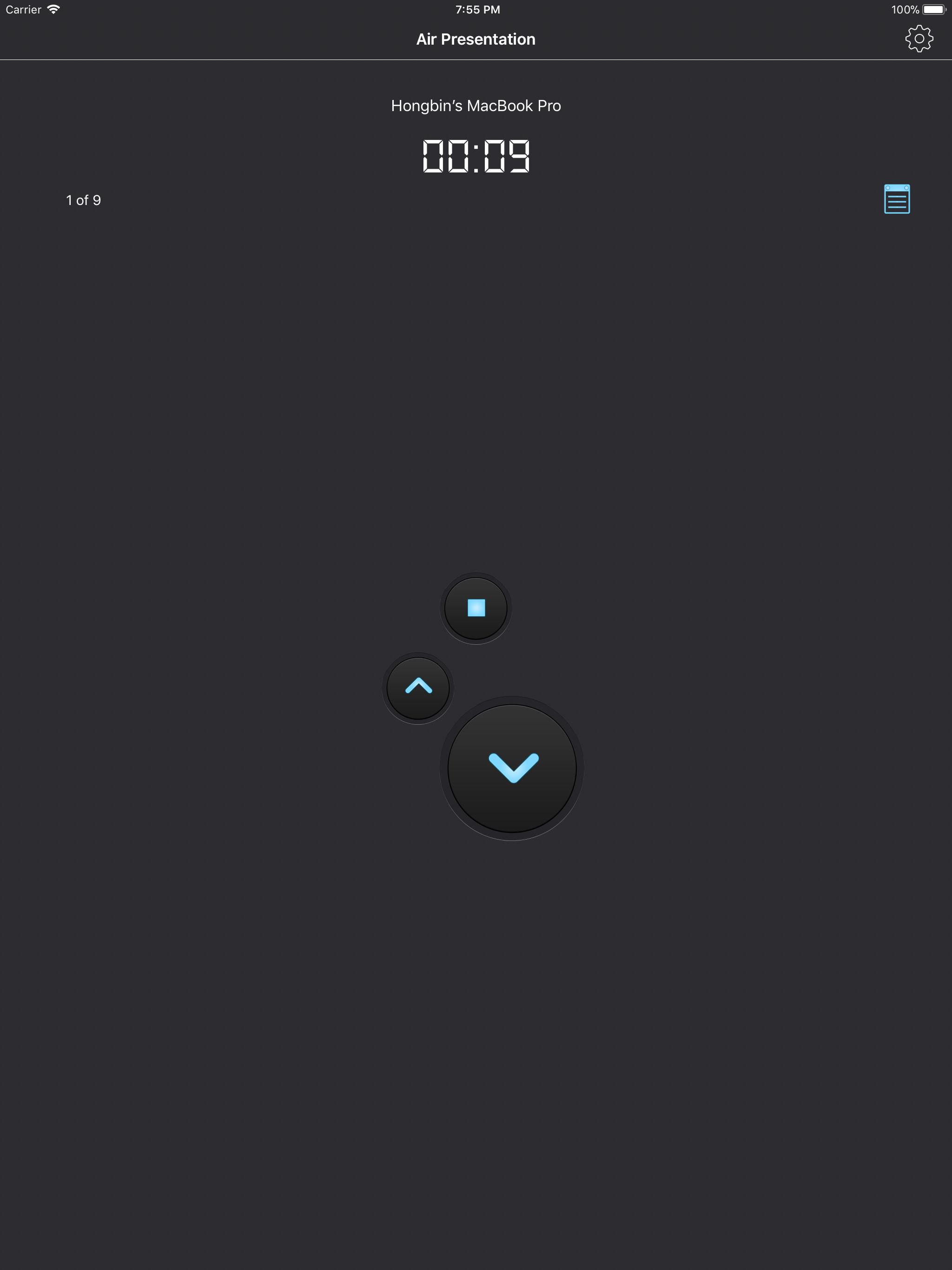 Air Presentatation -PPT remote screenshot 6