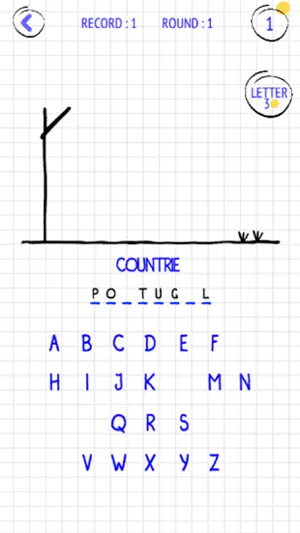The Hangman. Game screenshot 2