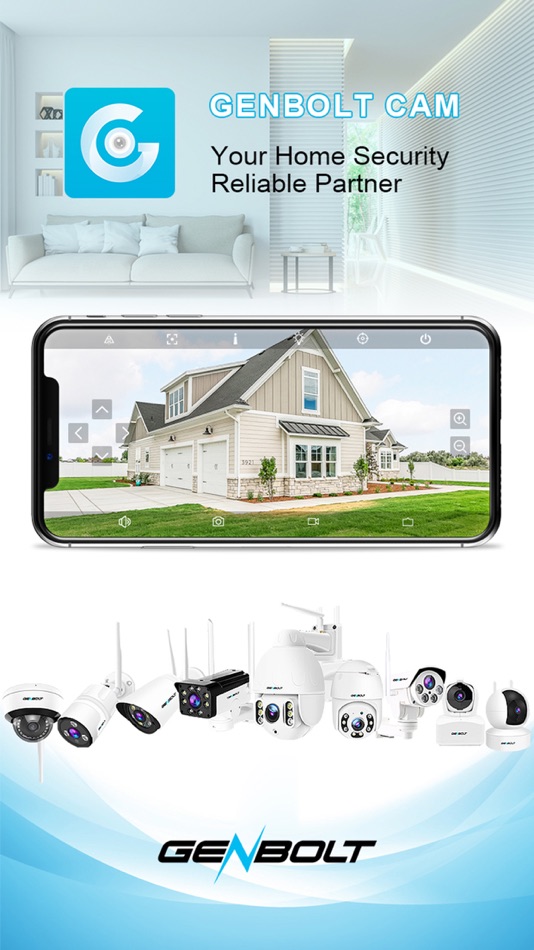 #1. GENBOLT CAM (iOS) 由: GENBOLT