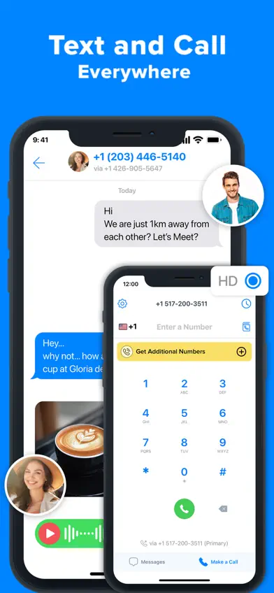 Second Phone Number' screenshot 3