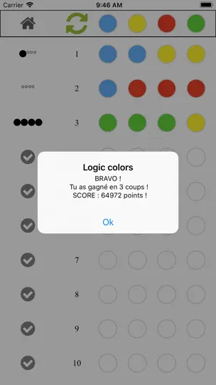 Capture d'écran de Prepa IFSI Concours Infirmier sur iPhone 5