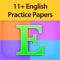 11+ English Practice Papers app contains 12 full test papers, that mirror the actual 11+ English selection tests