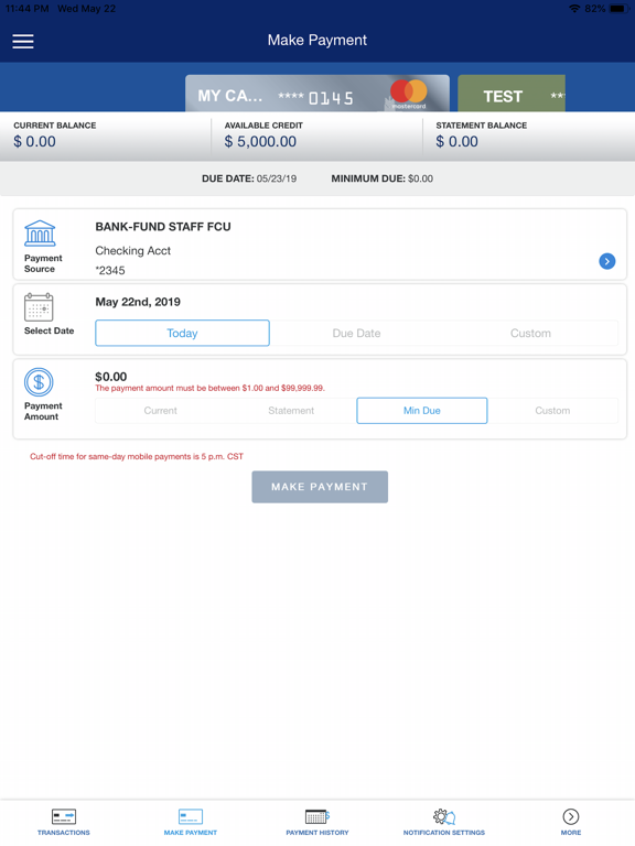 Screenshot #6 pour BFSFCU Cards