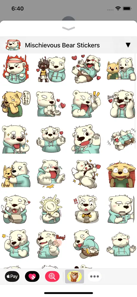 Bear Stickers •