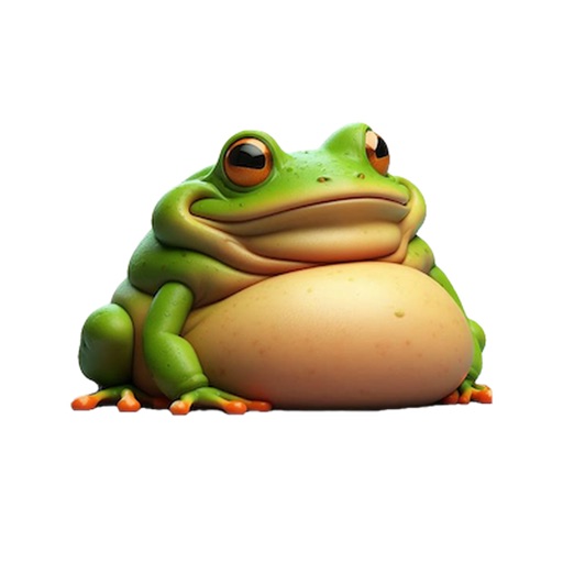 Fat Frog Stickers icon