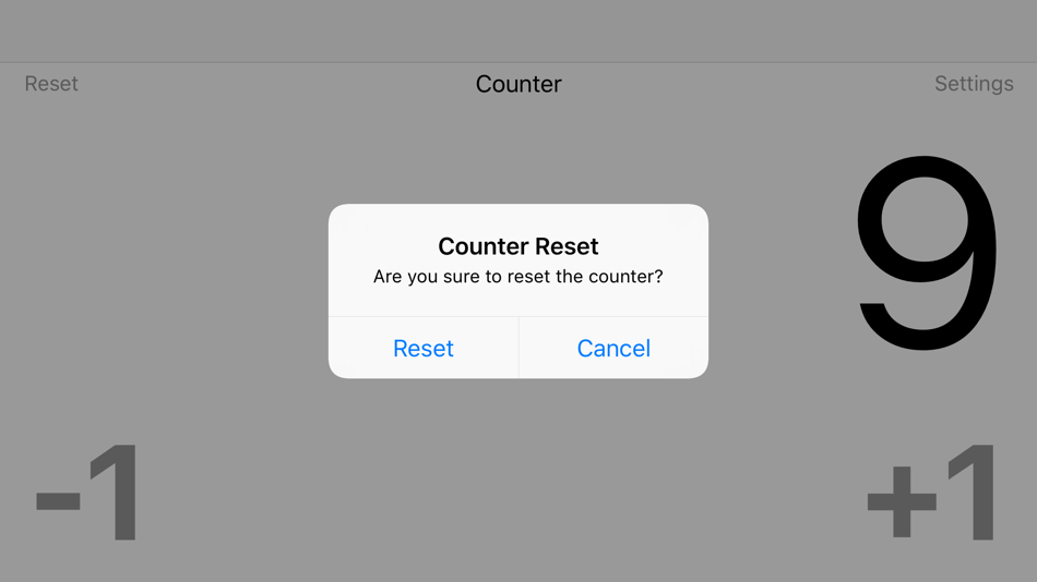 #10. Counter 1 (iOS) Podle: Roberto Panetta