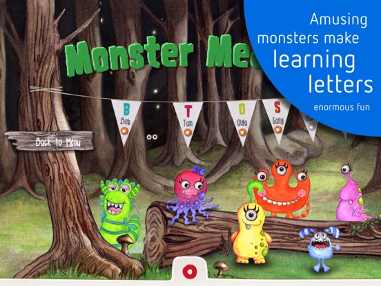 Monster ABC - Learning iPad app afbeelding 2