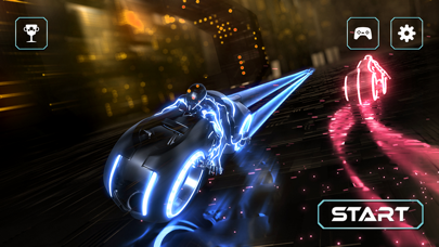 Neon Race - Light Bike Race Screenshot