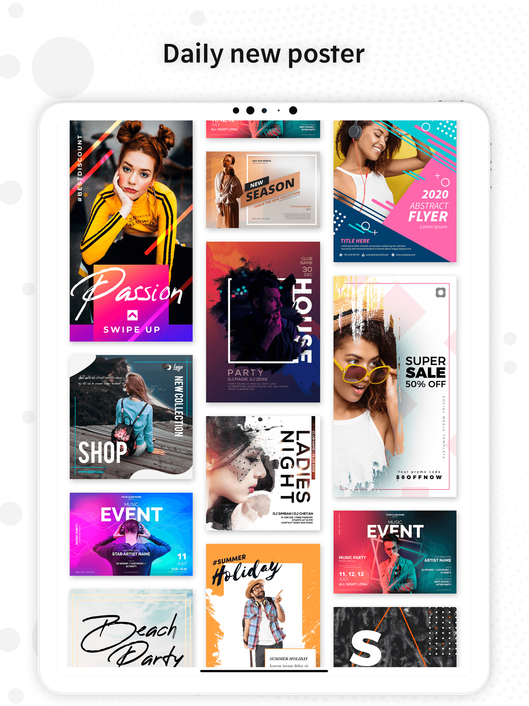 Poster Maker Graphic Designs screenshot 8