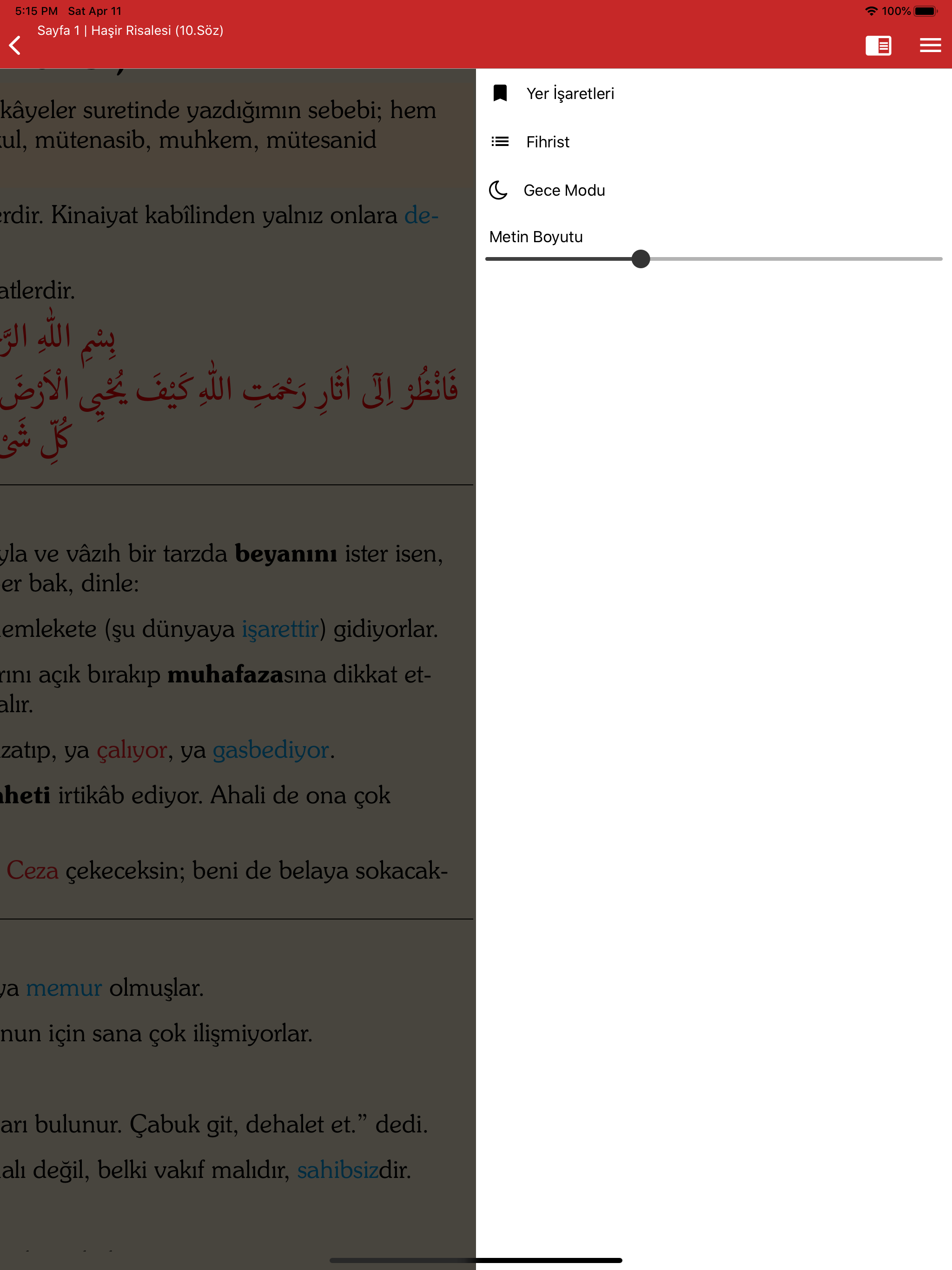 Risale-i Nur (Comparative)