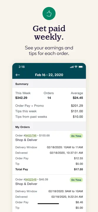 Shipt: Shopper and Driver: Screenshot 3 von 4
