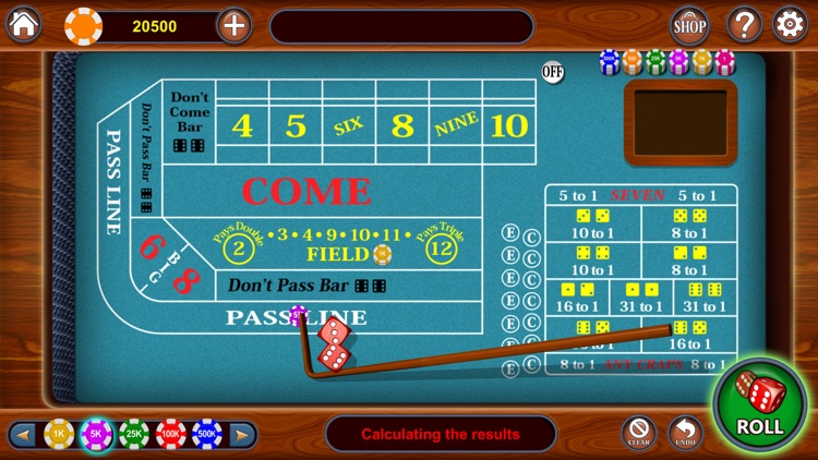 Craps - Vegas Casino Craps 3D screenshot-3