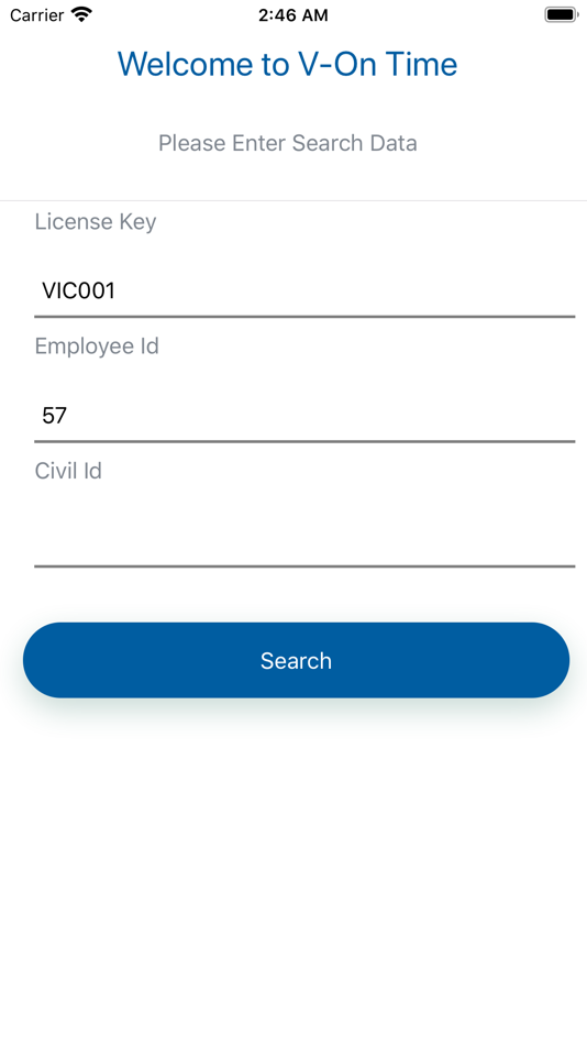 #2. V-On Time (iOS) 게시자: VICTORY ARCH GROUP FOR COMPUTER SERVICES