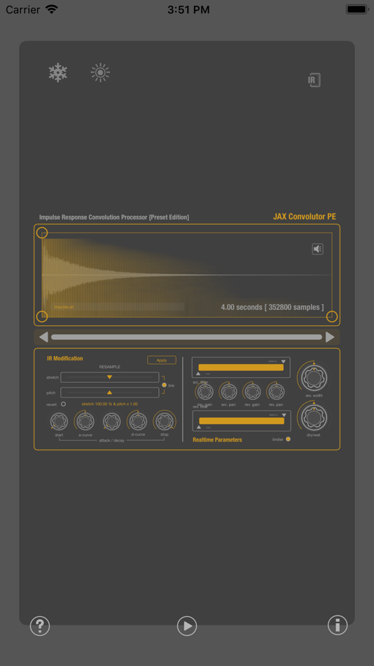 JAX Convolutor PE (Audio Unit) - 1.96 - (iOS)