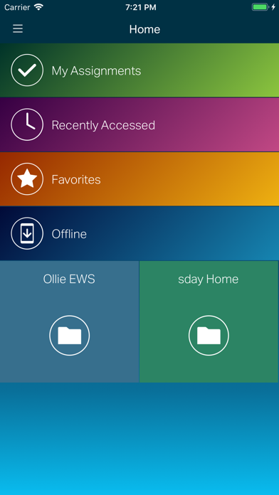 Screenshot #2 pour Content Management Mobile