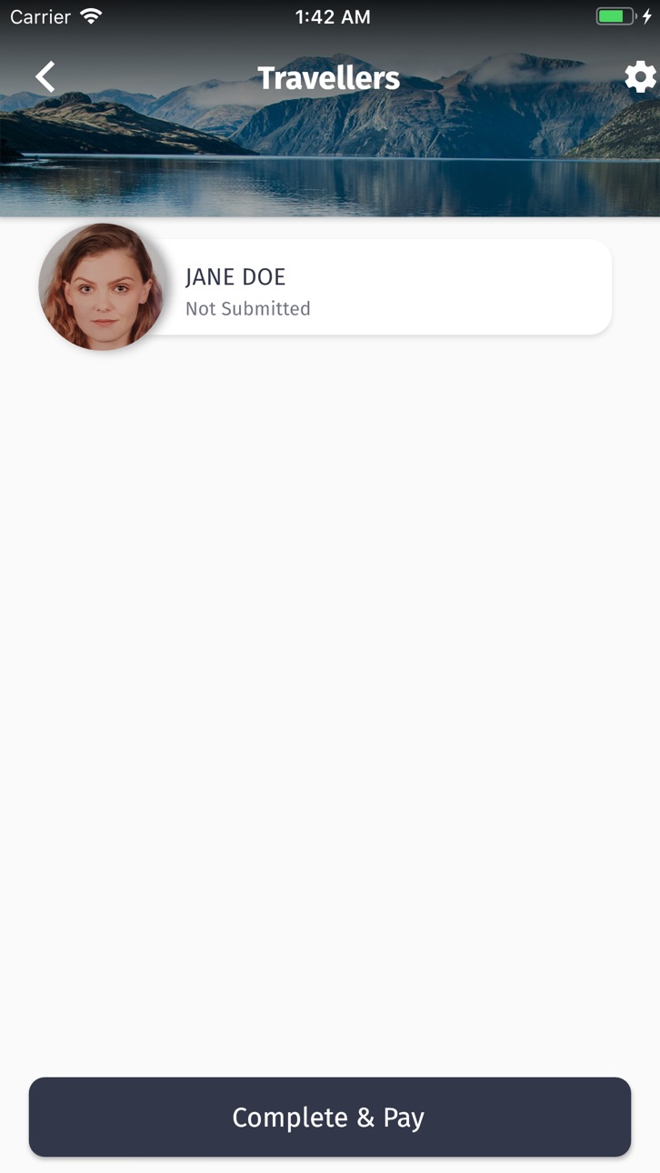iPhone screenshot