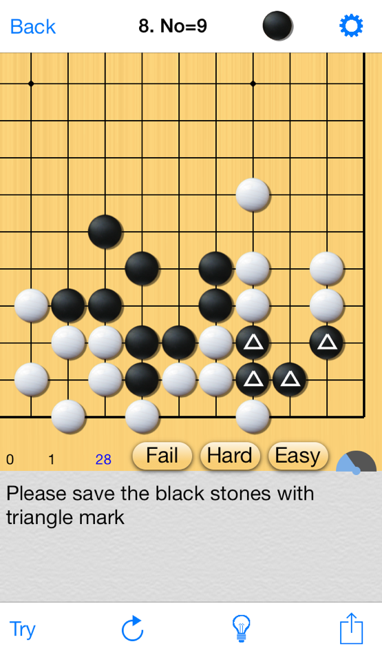 #1. EasyGo Pro-Tsumego, SGF editor (iOS) 由: 翔 赵