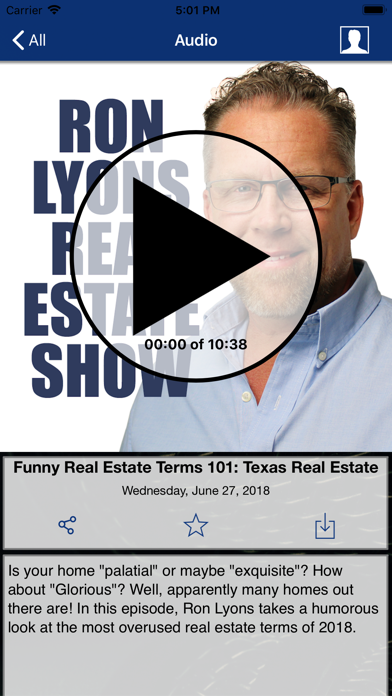 RonLyons.com iPhone screenshot 3 - Business app