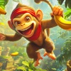 Monkey Parkour gorilla leap icon