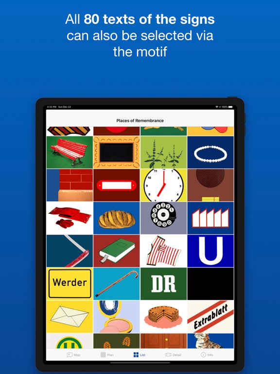 Places of Remembrance – Berlin iPad screenshot 5 - Education app