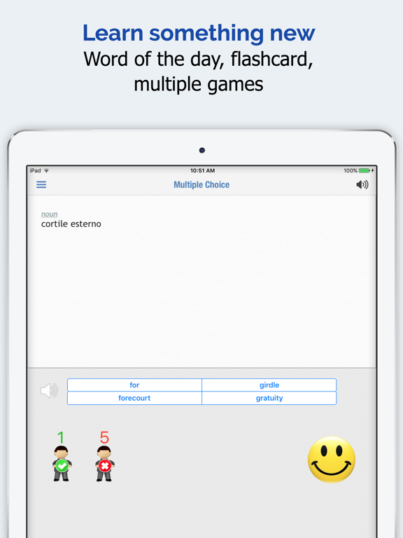 Italian Dictionary + iPad screenshot