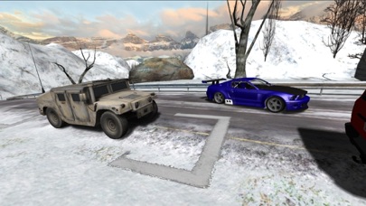 Snow Car Racing Screenshot