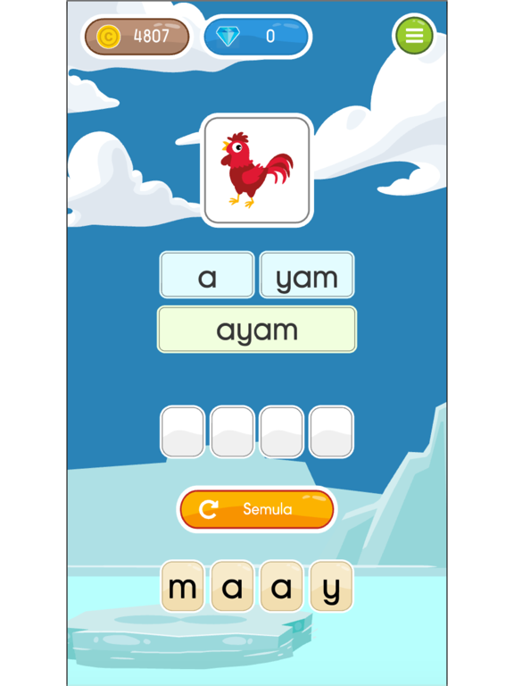 Belajar Mengeja ABC iPad screenshot