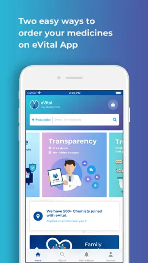 eVital - Your Health Portal screenshot 1