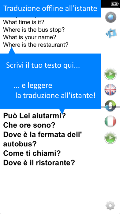 Screenshot #3 pour Traduttore Offline Inglese app