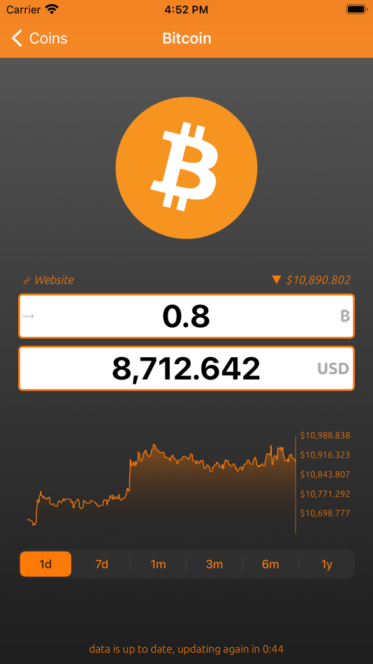 Bitcoin Convert - 4.5 - (iOS)