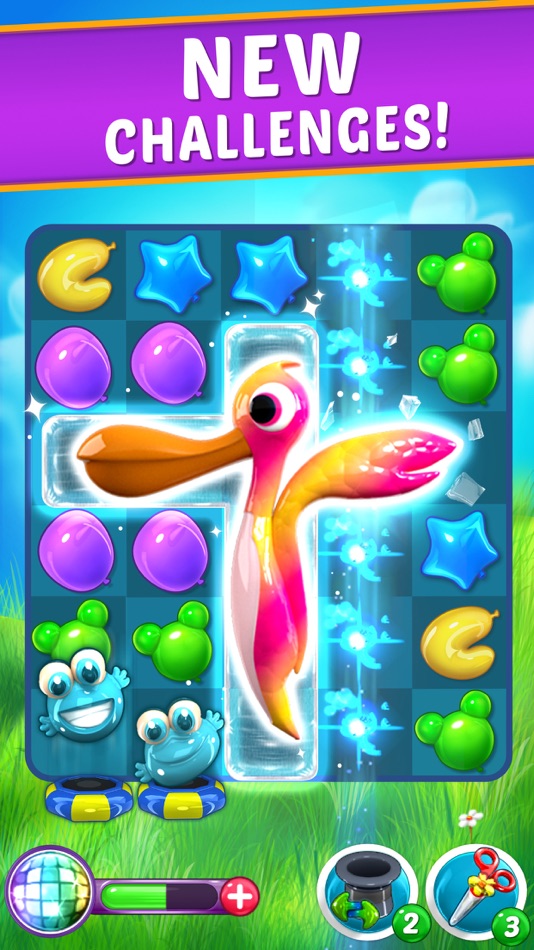#3. Balloon Paradise: Match 3 Game (iOS) Podle: RV AppStudios LLC
