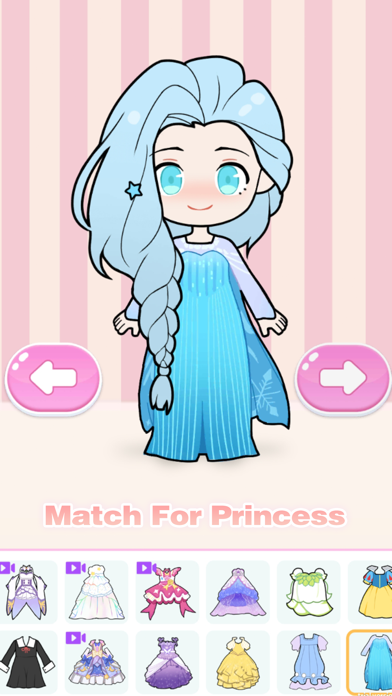 Doll Makeup: Dress Up For Girl Screenshot