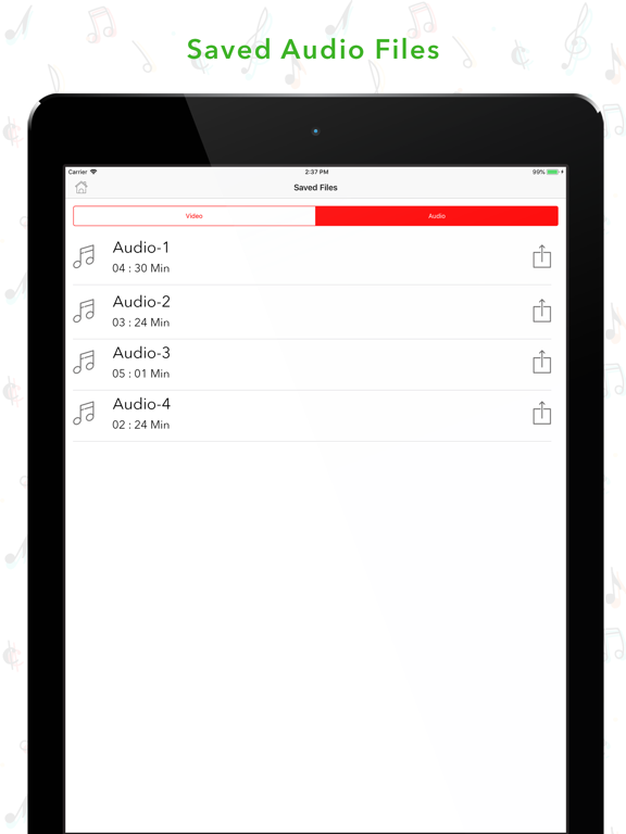 Video motion editor iPad screenshot