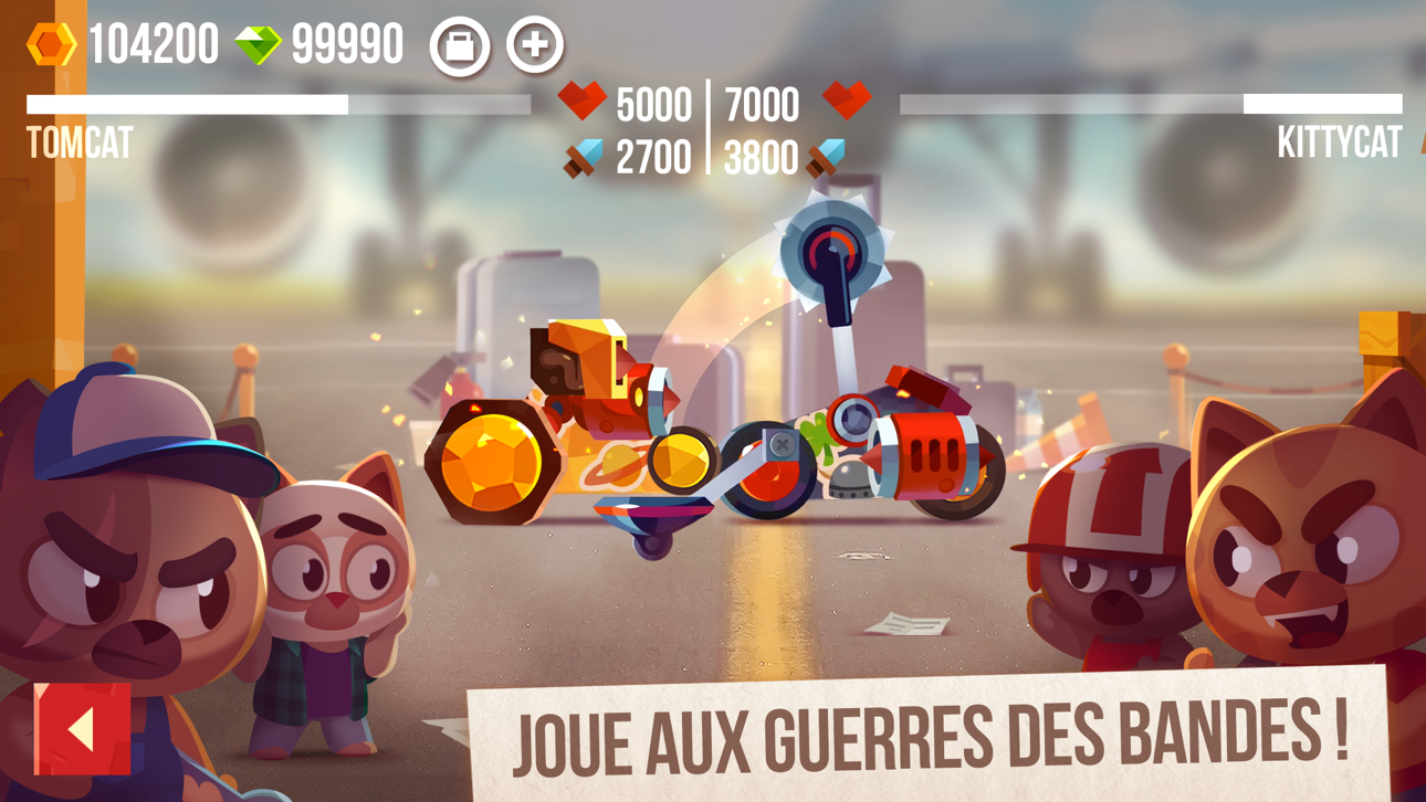 CATS: Crash Arena Turbo Stars iOS Mod IPA screenshot 4 - iOS game interface