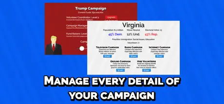 Campaign Manager Election Game