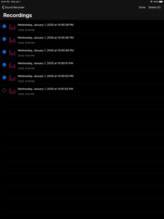 Screenshot #6 pour Enregistreur de son