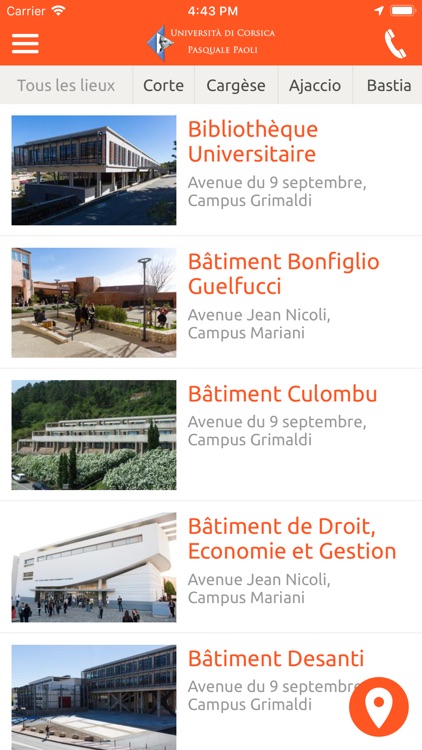 Università di Corsica screenshot-3