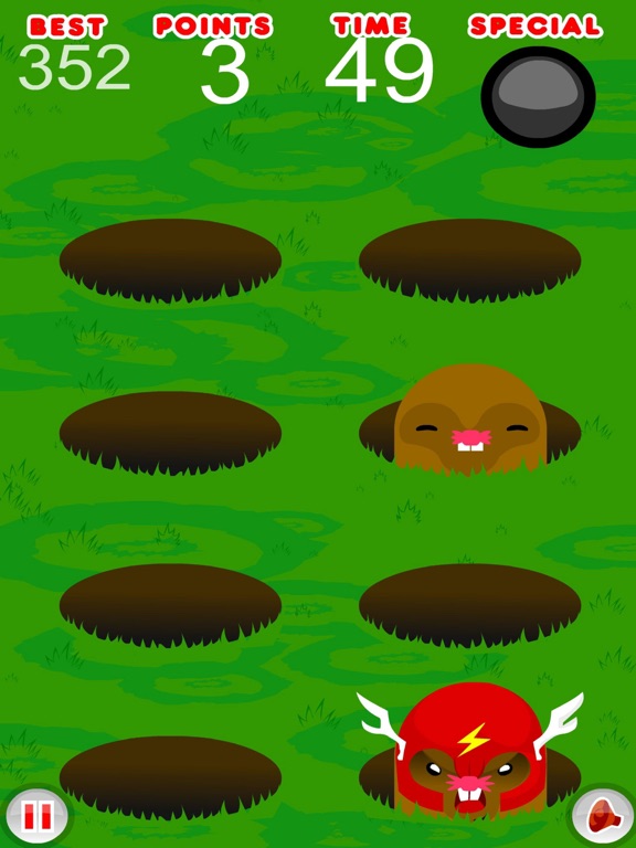 Pop Mole iPad screenshot