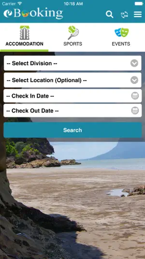 eBooking screenshot 1