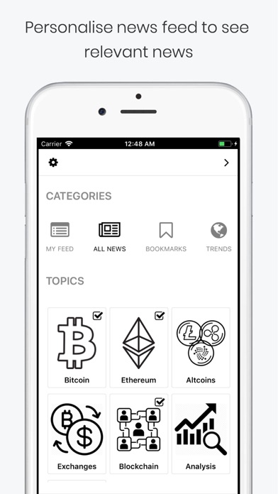 CryptoShorts - Crypto News App Screenshot