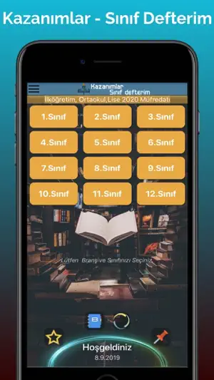 Kazanımlar: Sınıf Defterim screenshot 1