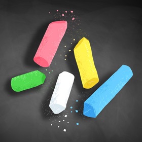 Snímky obrazovky (1) Chalk Draw -writing Blackboard